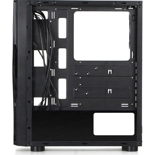 DARK DİAMOND PRO PSU YOK 4x12CM ARGB FAN MIDI TOWER FULL AKRİLİK SİYAH GAMING KASA