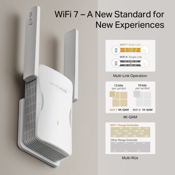 TP-Link BE3600 Wi-Fi 7 Range Extender