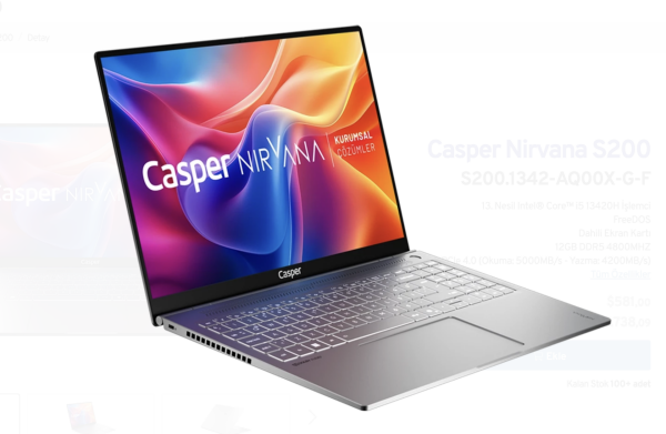 Casper Nirvana Laptop S200.1342-AQ00X-G-F