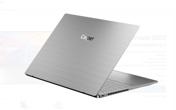 Casper Nirvana Laptop S200.1342-AQ00X-G-F