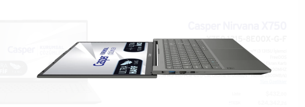 Casper Nirvana Laptop X750.1315-8V00X-G-F