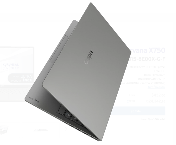 Casper Nirvana Laptop X750.1315-8V00X-G-F