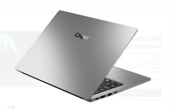 Casper NevoPro Laptop P40 NP40.210H-AE00X-G-F