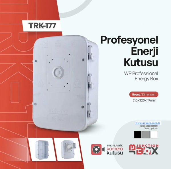 KAMERA KUTUSU TRK-177 WP PRO ENERJİ KUTUSU