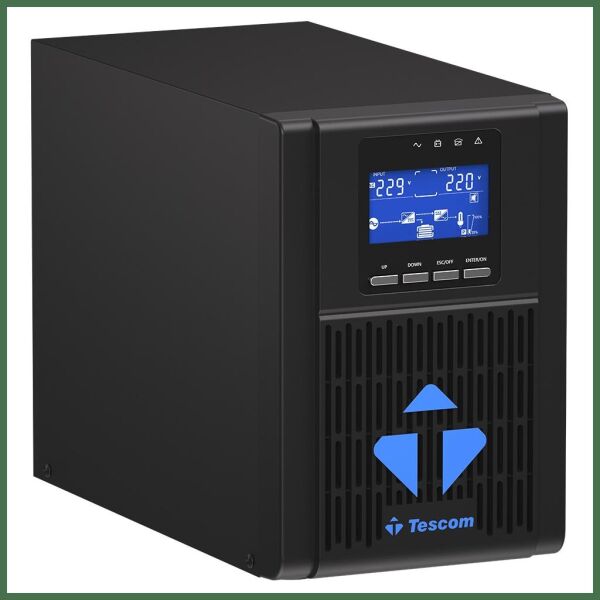 TESCOM NEOLINE 1KVA 2x12V/7AH 1F/1F ONLİNE UPS 900040313