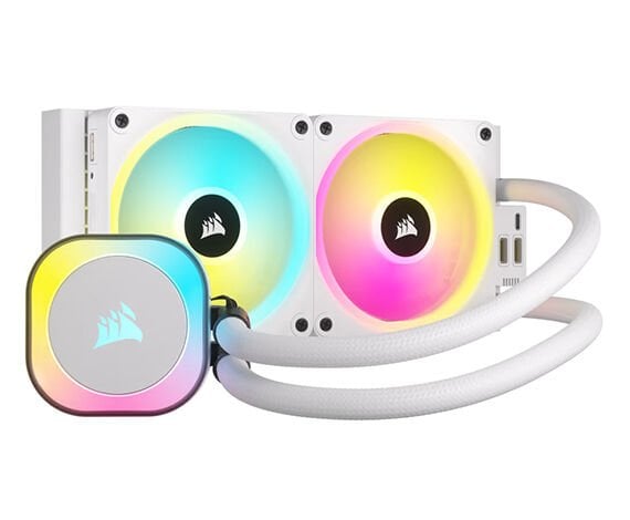 CORSAIR CPU COOLER CW-9061005-WW LINK H100i RGB WH
