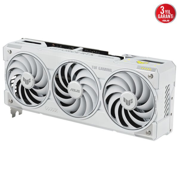 ASUS TUF RTX5070Ti O16G White Gaming 16GB GDDR7 OC DLSS4 Ekran Kartı