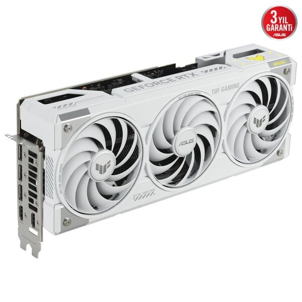 ASUS TUF RTX5070Ti O16G White Gaming 16GB GDDR7 OC DLSS4 Ekran Kartı
