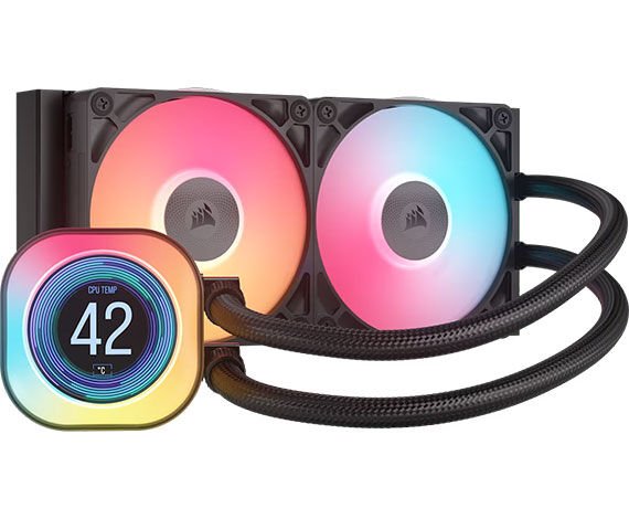 CORSAIR CPU COOLER CW-9061022-WW LINK TITAN240 LCD