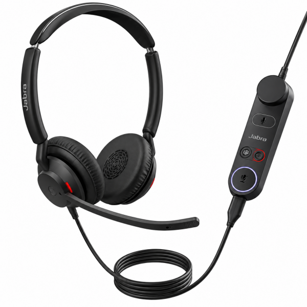Jabra Engage 50 II USB A-C Duo Kablolu Kulak Üstü Kulaklık