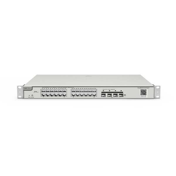 Ruijie Reyee RG-NBS3200-24GT4XS-P 24 Portlu, 10/100/1000 Gigabit, L2 Yönetilebilir Switch, 4*10G SFP, 24 Port PoE (370W)