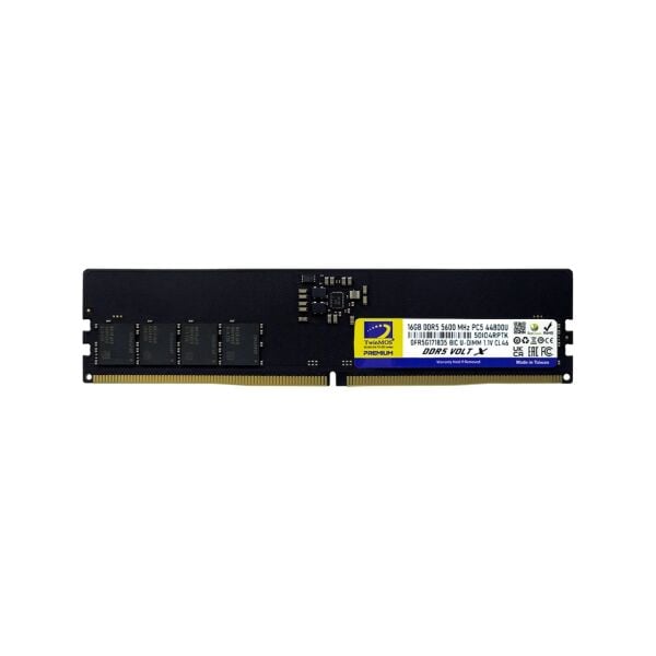 TWINMOS 16GB 5600MHz DDR5 PC RAM TMD516GB5600U46WO