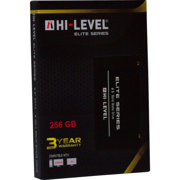 HI-LEVEL ELITE SERIES 256GB 560/540MB/s 2.5'' SATA 3.0 SSD HLV-SSD30ELT/256G