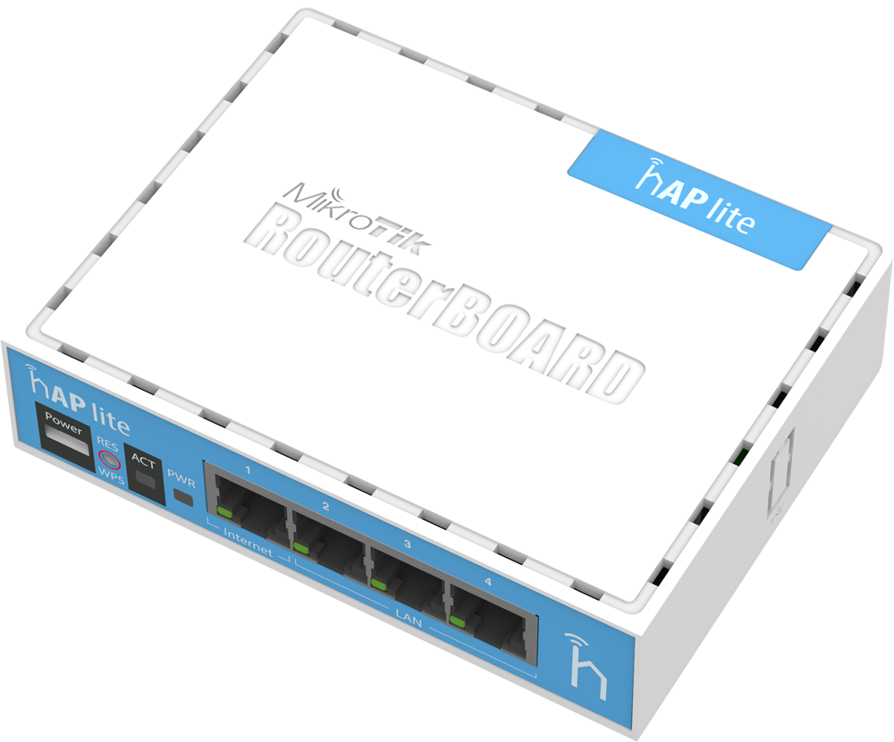 Mikrotik hAP lite Classic 2.4 Ghz  İç Ortam AP ,L4
