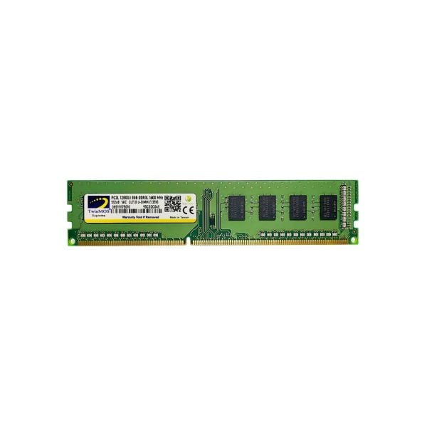 TWINMOS 8GB 1600MHz DDR3 1.35V PC Ram MDD3L8GB1600D