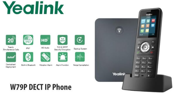 Yealink W79P IP Dect Telefon