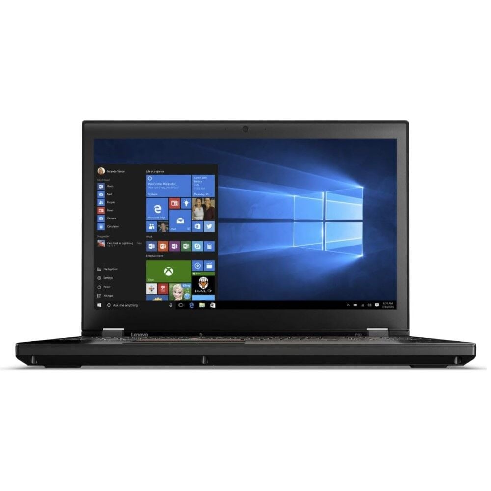 Lenovo ThinkPad P51 Notebook - 15.6'', i7 7. Nesil, 16 GB Ram, 512 GB M2 SSD