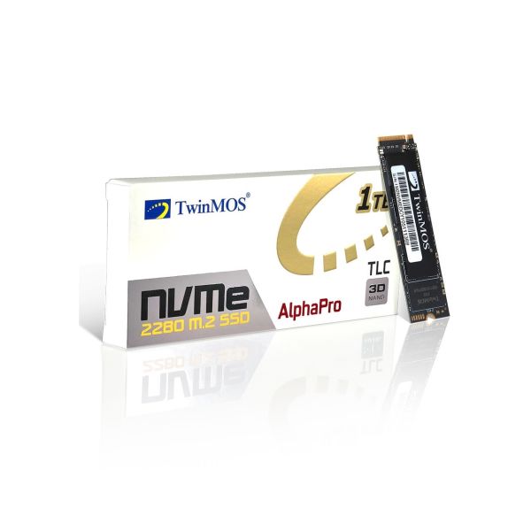 TWINMOS 1TB 2455/1832Mb/s M2 PCIe NVME 3D-NAND SSD NVMeGGBM2280