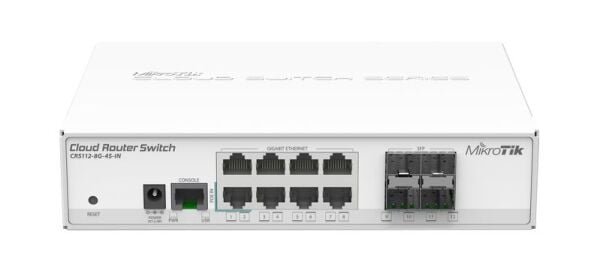 Cloud Router Switch CRS112-8G-4S-IN  4 SFP Girişli