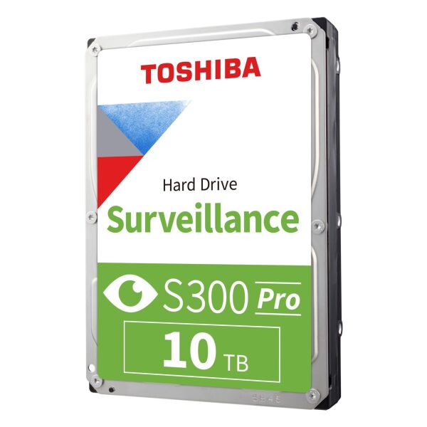 TOSHIBA SURVEILLANCE S300 PRO 10TB 7200RPM 512MB SATA3 6Gbit/sn MD10ADA10TV GÜVENLİK HDD