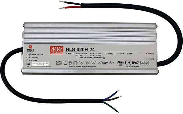 24V 320W Sabit Voltaj Ortalama Kuyu