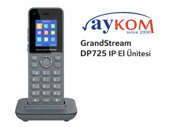 Grandstream DP725 SIP Dect El Ünitesi