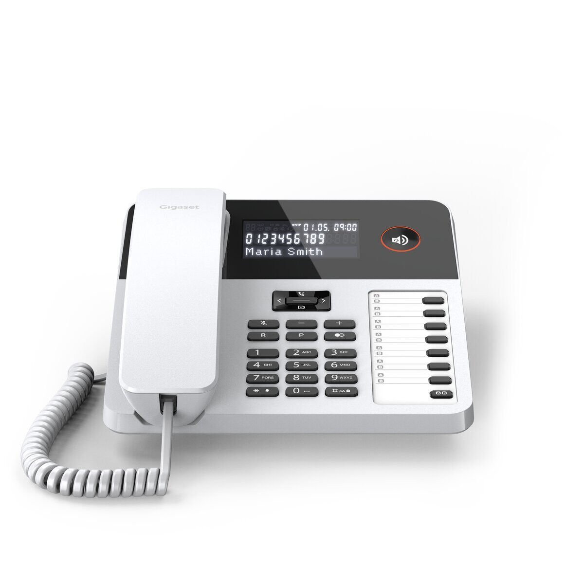 Gigaset Desk 600 Kablolu Masa Telefonu Beyaz