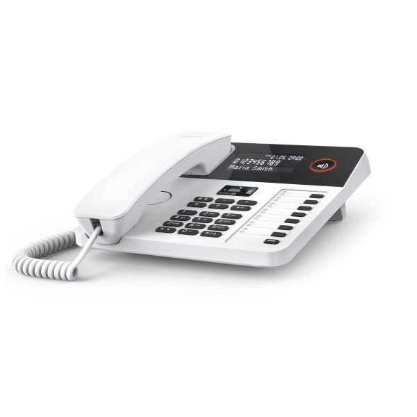Gigaset Desk 600 Kablolu Masa Telefonu Beyaz
