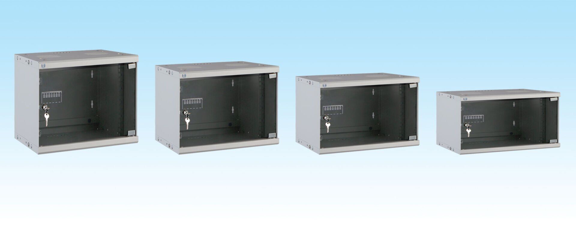 HCS 9U 19''  (600x600)mm DATARACK™27 DUVAR TİP NETWORK KABİNET C27-00966