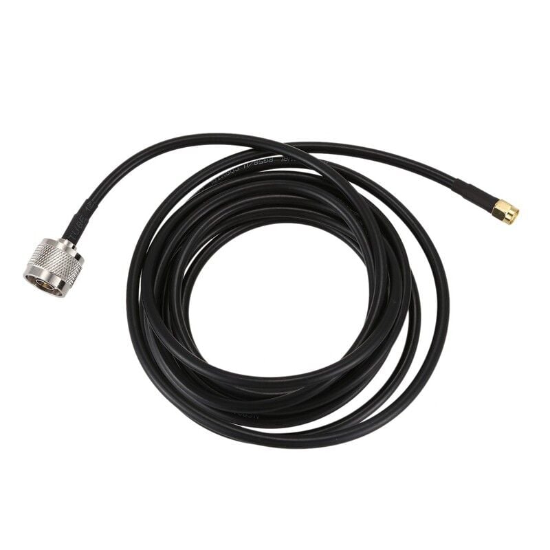 Winet Lora LMR400 5 Metre Anten Kablosu (RP-SMA Erkek / N-Type Erkek)