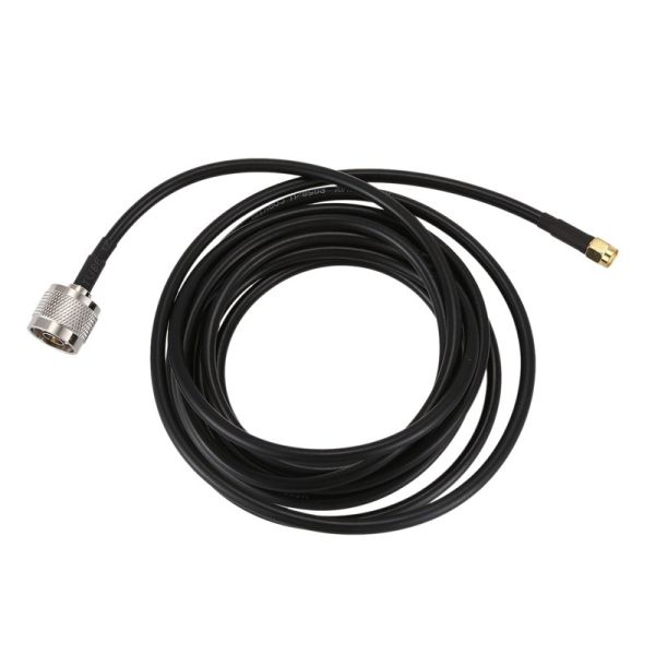 Winet Lora LMR400 5 Metre Anten Kablosu (RP-SMA Erkek / N-Type Erkek)