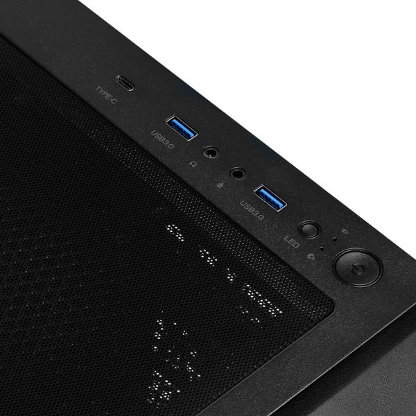 DARK MAXIMA V30 PSU YOK 4x12CM ARGB FAN ATX 2xUSB3.0/1xUSB TYPE-C SİYAH GAMING KASA DKCHMAXV30