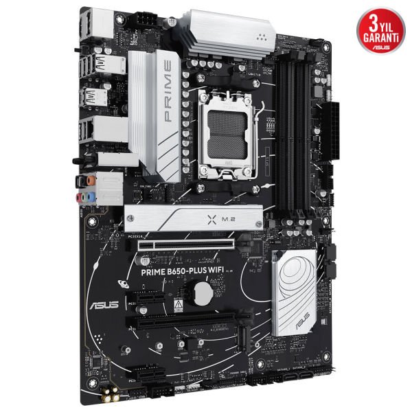 ASUS PRIME B650-PLUS WIFI 4xDDR5 DP/HDMI 2xM.2 AM5 ANAKART