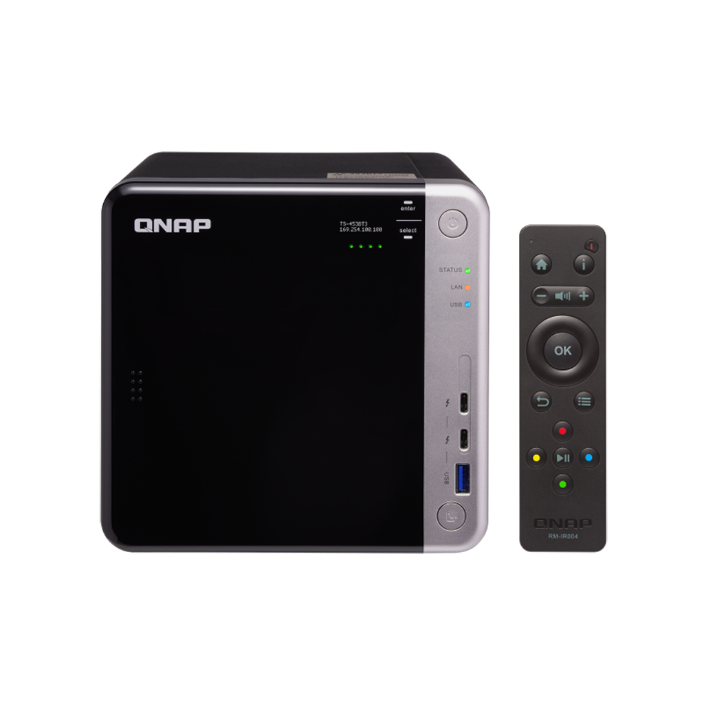 QNAP TS-453BT3-8GB RAM 4 Hdd Yuvalı Tower NAS