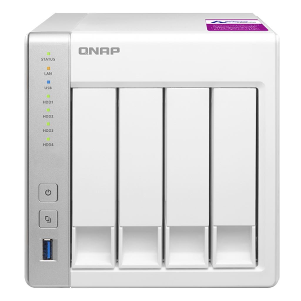 QNAP TS-431P2-1GB RAM 4 Hdd Yuvalı Tower NAS
