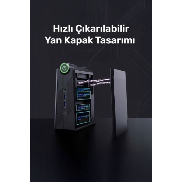 RAXIUS MP AM08 Pro R9 680M-69HX005 R9 6900HX 16GB 512GB SSD FREEDOS MINI PC