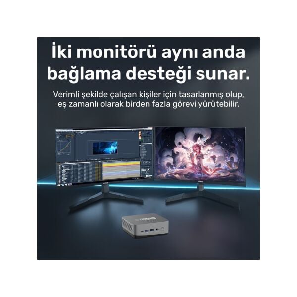 RAXIUS MP AD16 i3 UHD13-315U003 I3-1315U 16GB 512GB SSD FREEDOS MINI PC