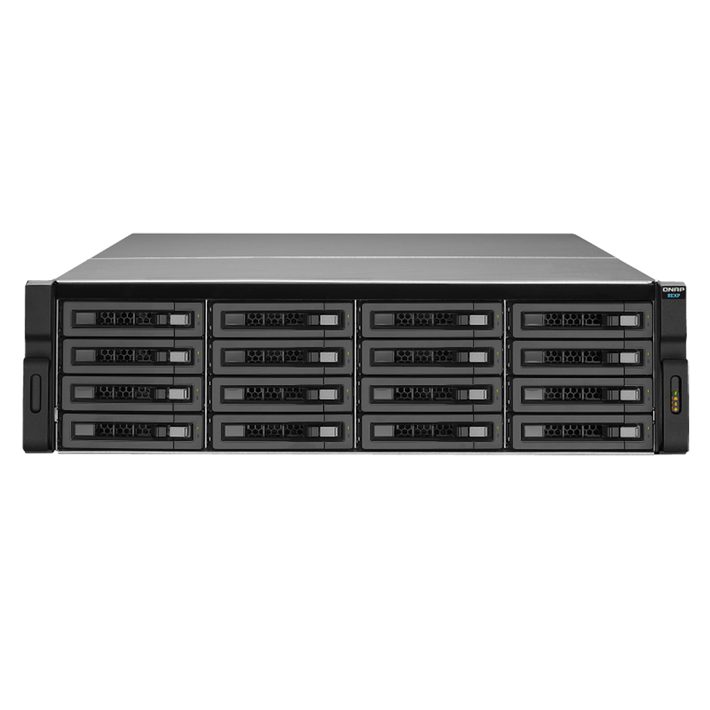 QNAP REXP-1620U-RP 3U Rackmount Genişleme Ünitesi