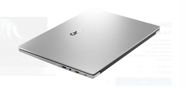 Casper NevoPro Laptop P40 NP40.210H-AQ00A-G-F