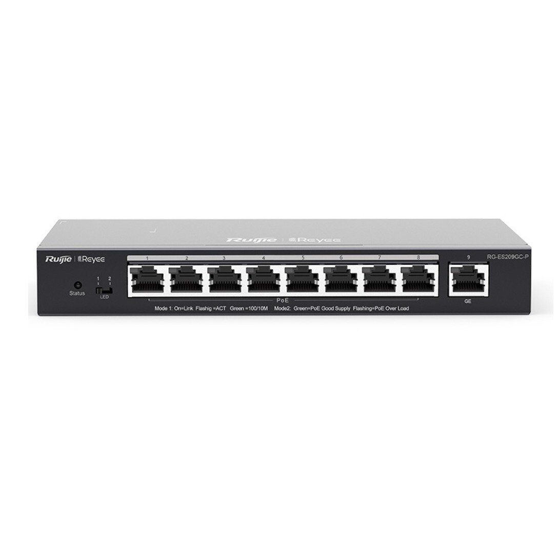 RG-ES209GC-P 9 Port Gigabit Smart Poe Switch