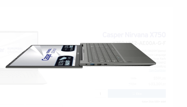 Casper Nirvana Laptop X750.1342-AE00A-G-F