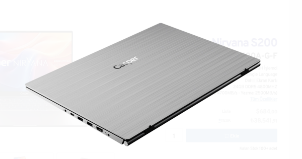 Casper Nirvana Laptop S200.1342-CE00A-G-F