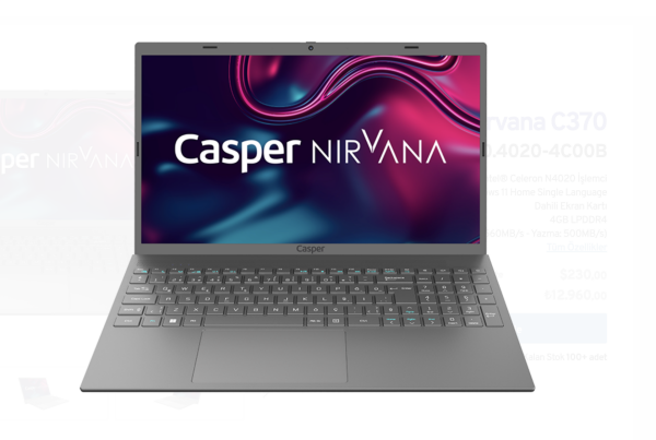 Casper Nirvana Laptop C370.4020-4C00B