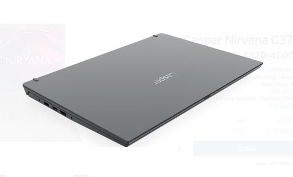 Casper Nirvana Laptop C370.4020-4C00B