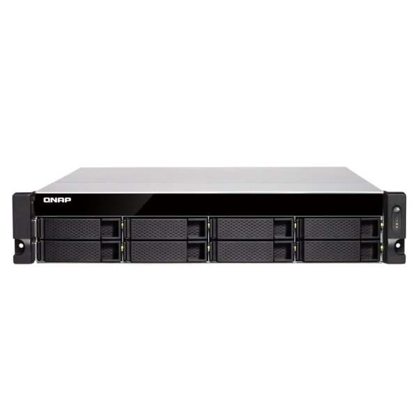 QNAP TVS-872XU-RP-i3-4GB RAM 8 Hdd Yuvalı RACK NAS
