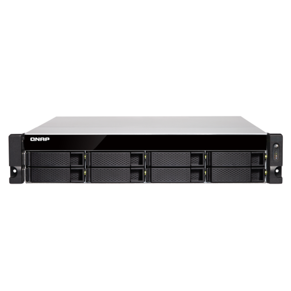 QNAP TVS-872XU-RP-i3-4GB RAM 8 Hdd Yuvalı RACK NAS