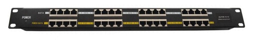 POE - 16 PORT Gigbit Poe Injector  (Poe Patch Panel ) 802.3AF/AT