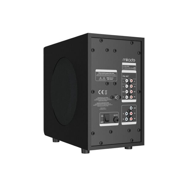 Mikado MD-813BT 5+1 Usb+SD+FM Destekli Multimedia Bluetooth Speaker