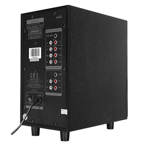 Mikado MD-505 5+1 Usb+SD+FM Destekli Bluetooth Speaker
