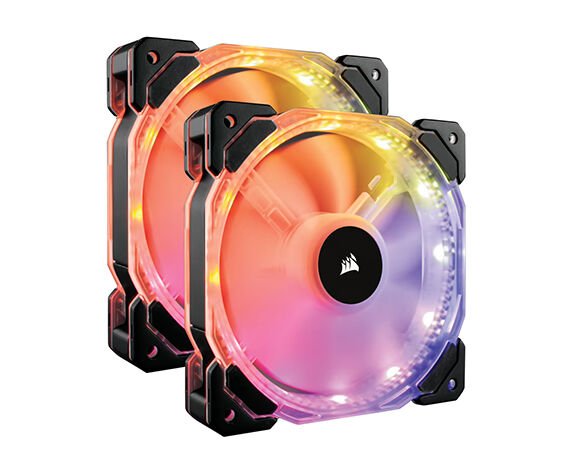CORSAIR FAN - CO-9050069-WW HD140 RGB LED W CONT